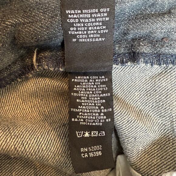 DKNY Gray Performance Denim Jeans Mens 33x32 Faded Everyday Casual Classic 52002 - Picture 12 of 15